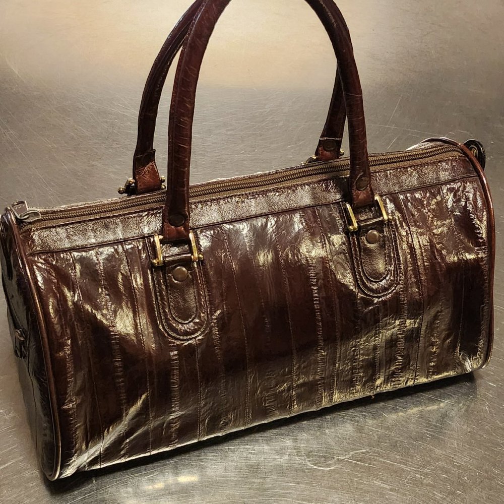 Vintage Korean Genuine Eel Skin Purse